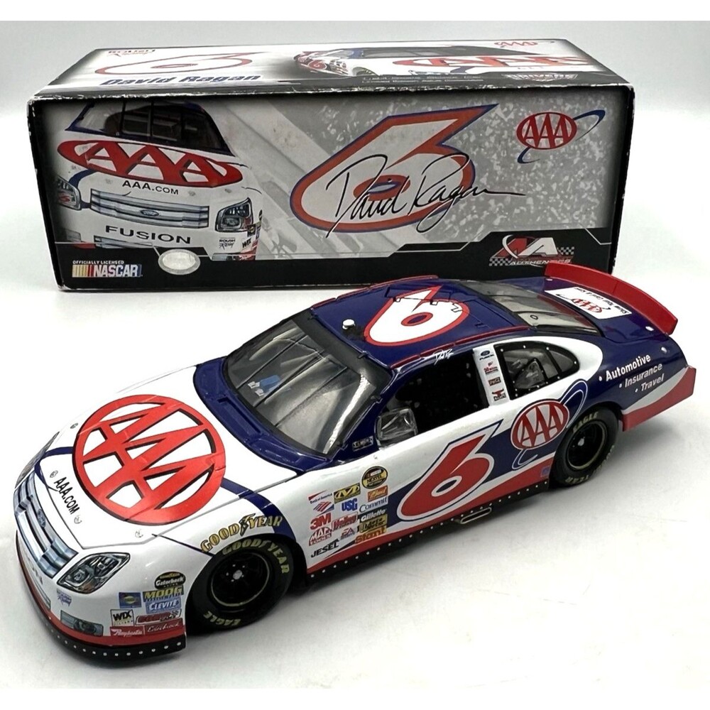 2007 David Ragan #6 AAA Ford Fusion NASCAR Diecast 1:24 Rookie Year